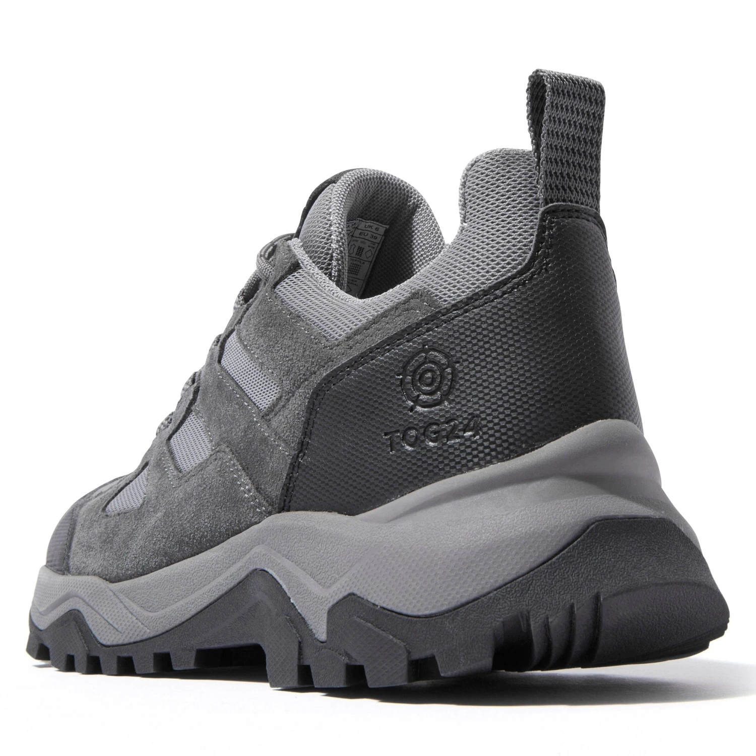 Mesa Womens Low Walking Shoe - Grey/Light Grey 6 Mesa Womens Low Walking Shoe - Grey/Light Grey - Image 4