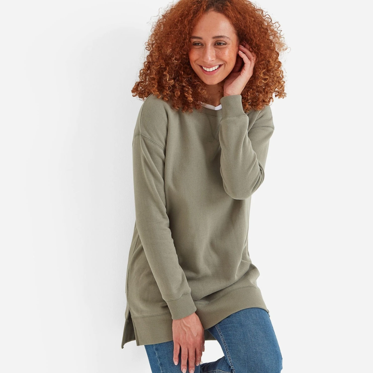 Michelle Womens Sweater - Sage Green 3 Michelle Womens Sweater - Sage Green