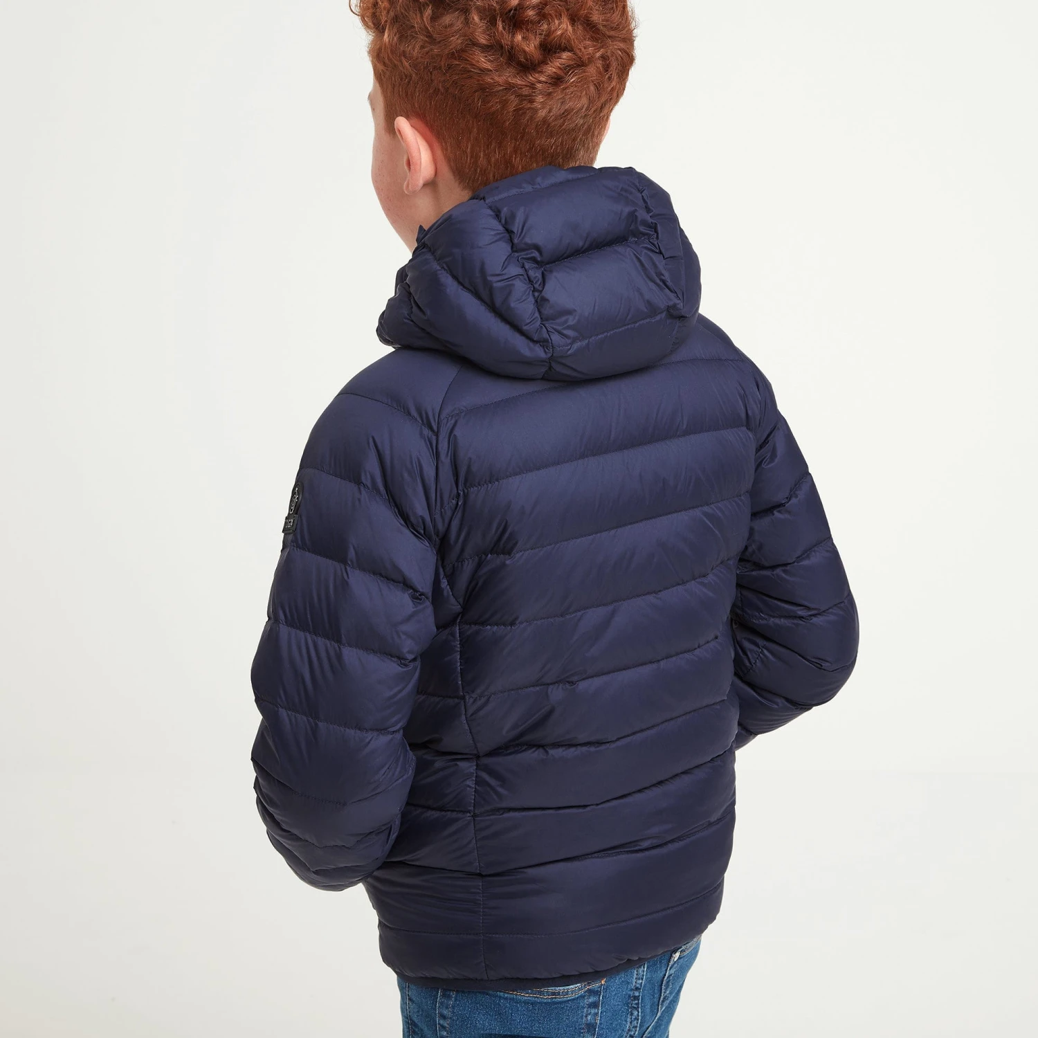 Midsley Kids Down Jacket - Navy 7 Midsley Kids Down Jacket - Navy - Image 5