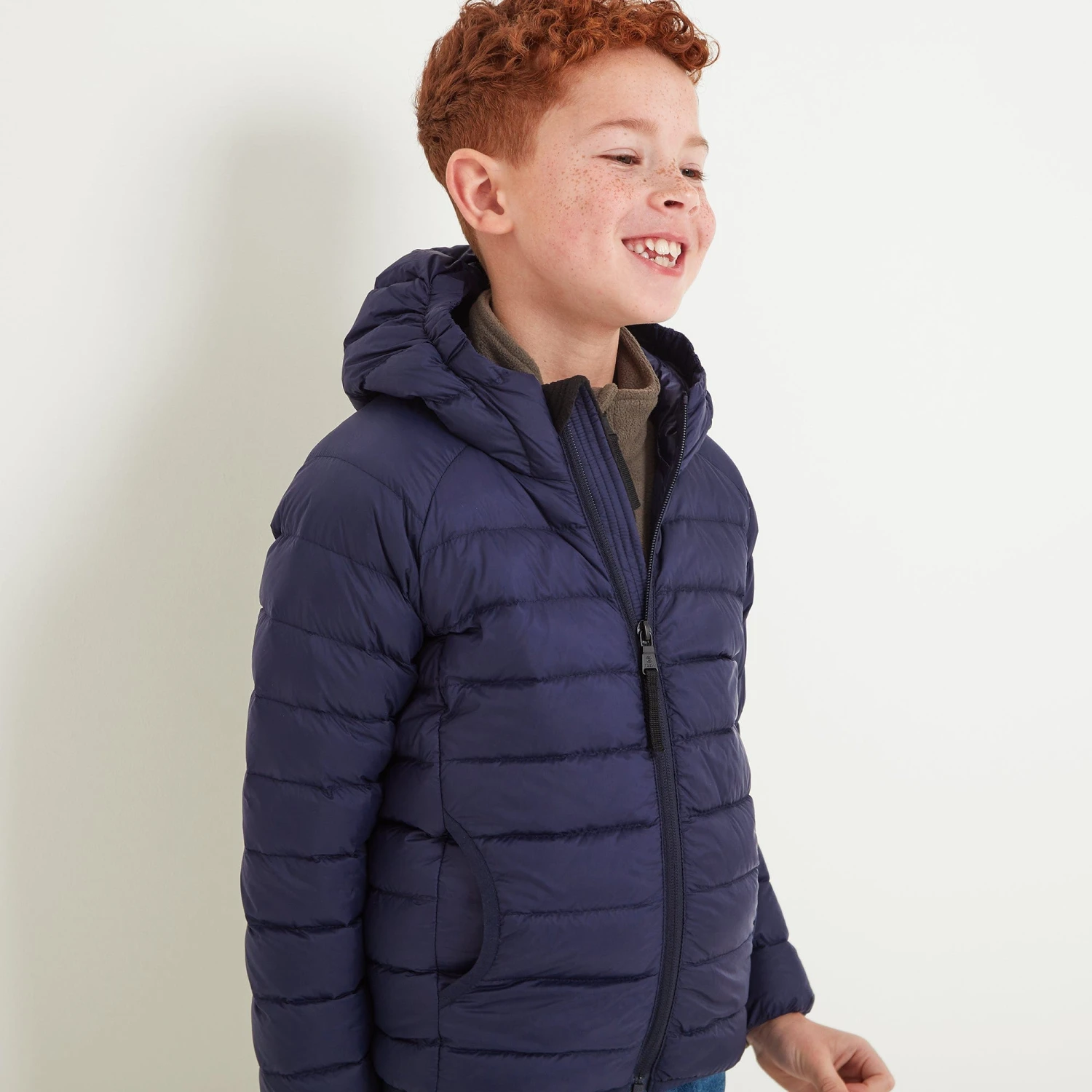 Midsley Kids Down Jacket - Navy 10 Midsley Kids Down Jacket - Navy - Image 8