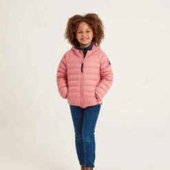 Midsley Kids Down Jacket - Playful Pink -Fashion General Store 61856 MIDS602 4