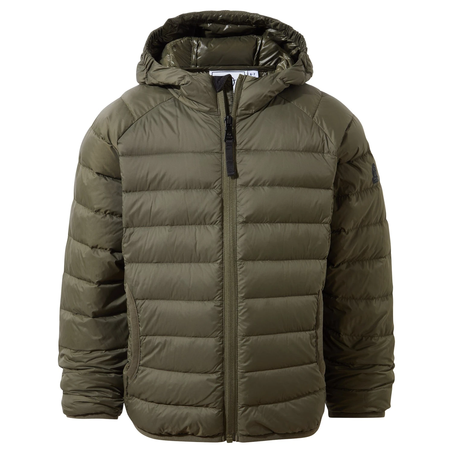 Midsley Kids Down Jacket - Khaki 7 Midsley Kids Down Jacket - Khaki - Image 5