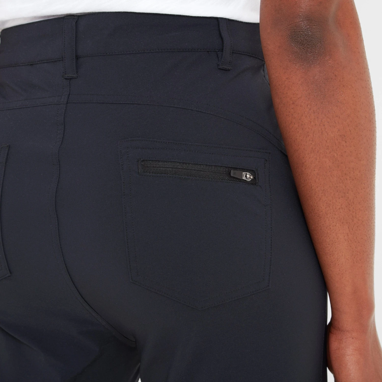 Milton Womens Water Resistant Slim Trouser Short - Black 7 Milton Womens Water Resistant Slim Trouser Short - Black - Image 5