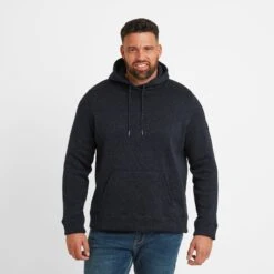 Mosby Mens Knitlook Fleece Hoody - Dark Indigo -Fashion General Store 61856 MOSBY001 2 f3a32ea3 f63b 4935 bfa3 17a05cd9477d