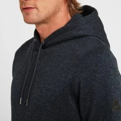 Mosby Mens Knitlook Fleece Hoody - Dark Indigo -Fashion General Store 61856 MOSBY001 4