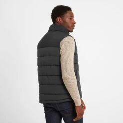 Murton Mens Insulated Padded Gilet - Washed Black/Black -Fashion General Store 61856 MURT001 3