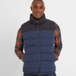 Murton Mens Insulated Padded Gilet - Dark Indigo/Black -Fashion General Store 61856 MURT002 2