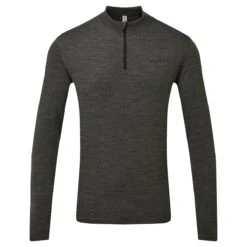 Nevis Mens Merino Base Layer Zip Neck - Grey Marl 8 Nevis Mens Merino Base Layer Zip Neck - Grey Marl -Fashion General Store 61856 NEVIS001