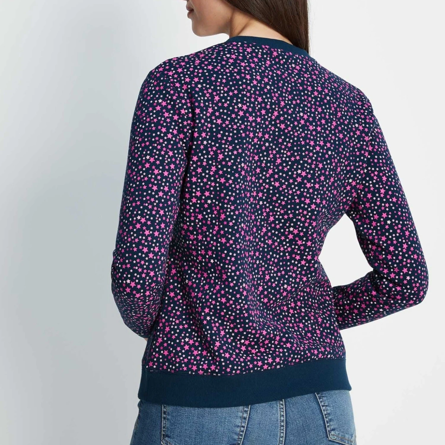 Nicole Womens Sweat - Starry Night Print 8 Nicole Womens Sweat - Starry Night Print - Image 6