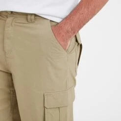 Noble Mens Cargo Shorts - Sand -Fashion General Store 61856 NOBL101 4