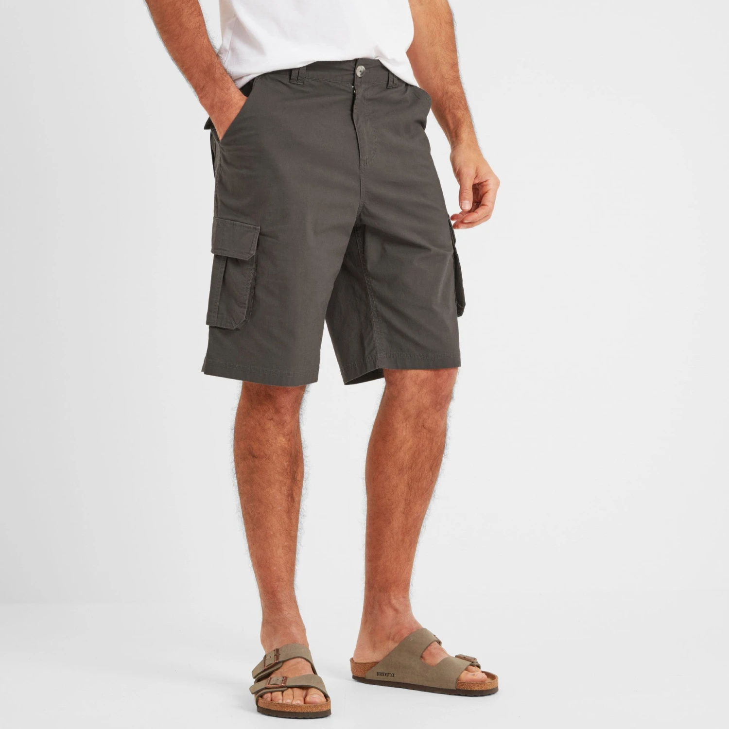 Noble Mens Cargo Shorts - Thunder 3 Noble Mens Cargo Shorts - Thunder