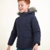 Peckett Kids Waterproof Jacket - Dark Indigo 2 Peckett Kids Waterproof Jacket - Dark Indigo -Fashion General Store 61856 PECK600 2