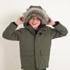 Peckett Kids Waterproof Jacket - Khaki -Fashion General Store 61856 PECK601 4