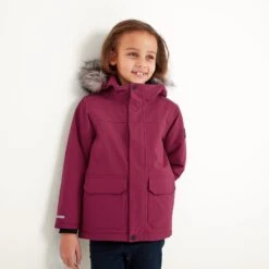 Peckett Kids Waterproof Jacket - Raspberry