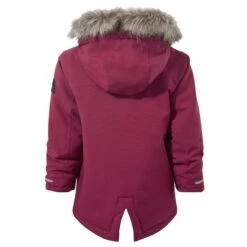 Peckett Kids Waterproof Jacket - Raspberry -Fashion General Store 61856 PECK603 BACK