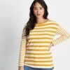 Pippa Womens Long Sleeve T-Shirt - Golden Yellow/Optic White 1 Pippa Womens Long Sleeve T-Shirt - Golden Yellow/Optic White -Fashion General Store 61856 PIPPA301 2