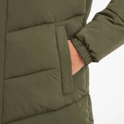 Raleigh Womens Long Insulated Jacket - Khaki -Fashion General Store 61856 RALE302 5