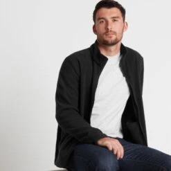 Revive Mens Fleece Jacket - Black -Fashion General Store 61856 REVJ001 8