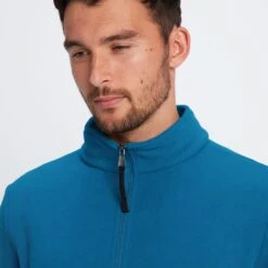 Revive Mens Fleece Jacket - Peacock Blue -Fashion General Store 61856 REVJ004 4