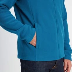 Revive Mens Fleece Jacket - Peacock Blue -Fashion General Store 61856 REVJ004 5
