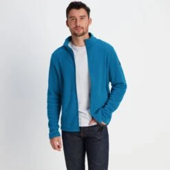 Revive Mens Fleece Jacket - Peacock Blue -Fashion General Store 61856 REVJ004 7
