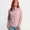 Revive Womens Fleece Jacket - Faded Pink -Fashion General Store 61856 REVJ303 2