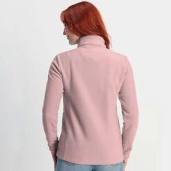 Revive Womens Fleece Jacket - Faded Pink 9 Revive Womens Fleece Jacket - Faded Pink -Fashion General Store 61856 REVJ303 3