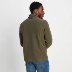 Revive Mens Quarter Zip Fleece - Khaki 11 Revive Mens Quarter Zip Fleece - Khaki -Fashion General Store 61856 REVZ003 2