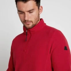 Revive Mens Quarter Zip Fleece - Chilli Red -Fashion General Store 61856 REVZ006 4