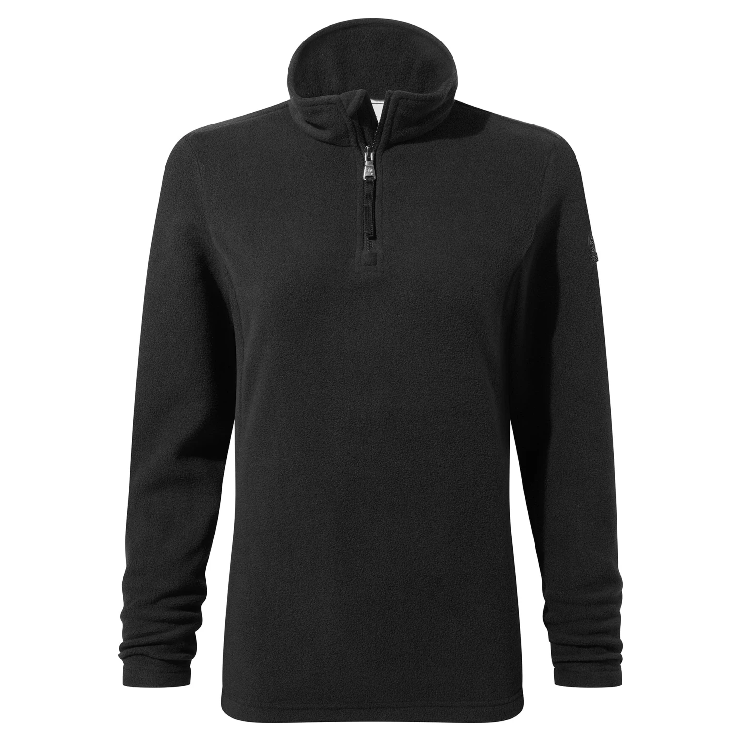 Revive Womens Quarter Zip Fleece - Black 8 Revive Womens Quarter Zip Fleece - Black - Image 6
