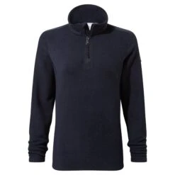 Revive Womens Quarter Zip Fleece - Dark Indigo -Fashion General Store 61856 REVZ301