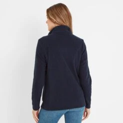 Revive Womens Quarter Zip Fleece - Dark Indigo -Fashion General Store 61856 REVZ301 2
