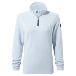 Revive Womens Quarter Zip Fleece - Ice Blue 11 Revive Womens Quarter Zip Fleece - Ice Blue -Fashion General Store 61856 REVZ303