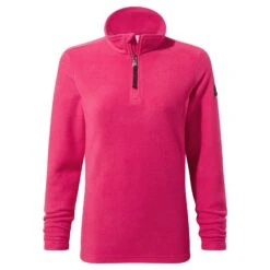 Revive Womens Quarter Zip Fleece - Magenta Pink 17 Revive Womens Quarter Zip Fleece - Magenta Pink -Fashion General Store 61856 REVZ304