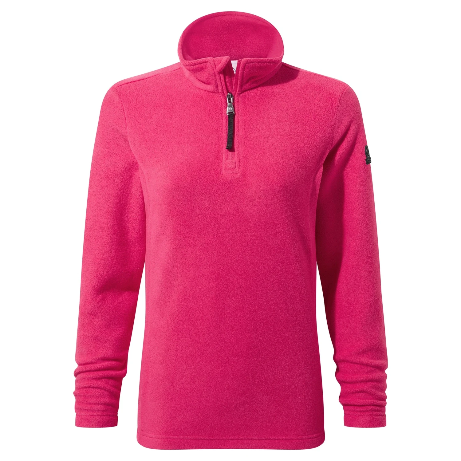 Revive Womens Quarter Zip Fleece - Magenta Pink 10 Revive Womens Quarter Zip Fleece - Magenta Pink - Image 8