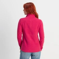 Revive Womens Quarter Zip Fleece - Magenta Pink 13 Revive Womens Quarter Zip Fleece - Magenta Pink -Fashion General Store 61856 REVZ304 3