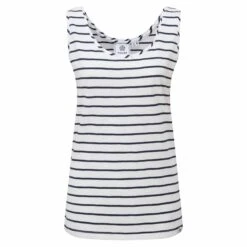 Rhonda Womens Vest - Optic White/ Dark Indigo 15 Rhonda Womens Vest - Optic White/ Dark Indigo -Fashion General Store 61856 RHON300