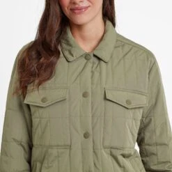 Rinder Womens Shacket - Light Khaki -Fashion General Store 61856 RIND301 5