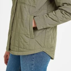 Rinder Womens Shacket - Light Khaki -Fashion General Store 61856 RIND301 6