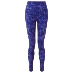 Rowan Womens Active Legging - Ink Navy Leaf Print -Fashion General Store 61856 ROWAN400