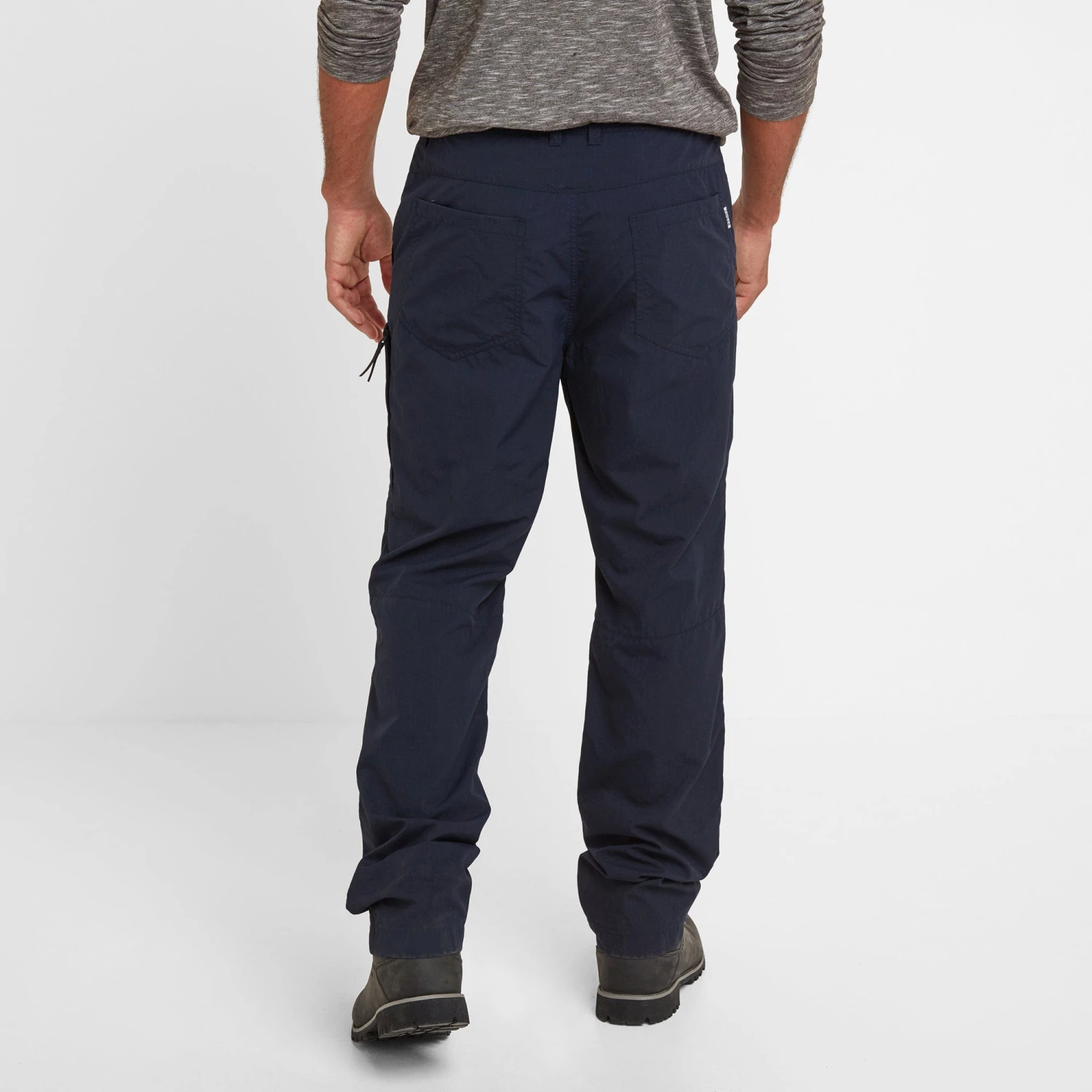 Rowland Mens Trousers Long - Navy 5 Rowland Mens Trousers Long - Navy - Image 3