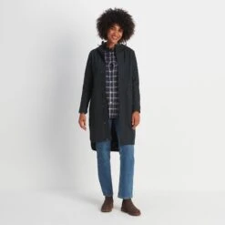 Saunter Womens Long Waterproof Jacket - Black 15 Saunter Womens Long Waterproof Jacket - Black -Fashion General Store 61856 SAUNT300 1