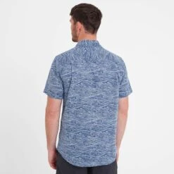 Sebastian Mens Short Sleeve Shirt - Deep Denim -Fashion General Store 61856 SEBA001 3