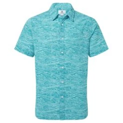 Sebastian Mens Short Sleeve Shirt - Ocean Haze -Fashion General Store 61856 SEBA002