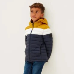 Fashion General Store 20 Shibden Kids Padded Jacket - Dark Indigo