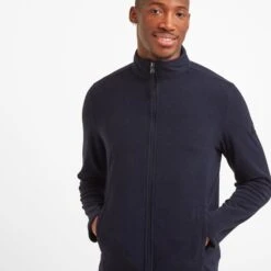 Shire Mens Fleece Jacket - Navy