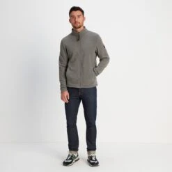 Shire Mens Fleece Jacket - Steel Grey 12 Shire Mens Fleece Jacket - Steel Grey -Fashion General Store 61856 SHIRJ016 1