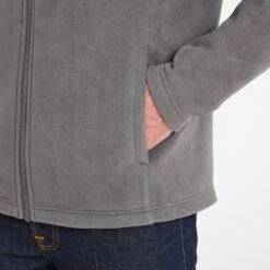 Shire Mens Fleece Jacket - Steel Grey 15 Shire Mens Fleece Jacket - Steel Grey -Fashion General Store 61856 SHIRJ016 5