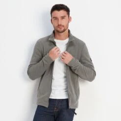 Shire Mens Fleece Jacket - Steel Grey 17 Shire Mens Fleece Jacket - Steel Grey -Fashion General Store 61856 SHIRJ016 6