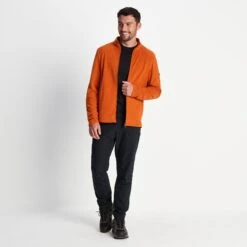 Shire Mens Fleece Jacket - Dark Orange 11 Shire Mens Fleece Jacket - Dark Orange -Fashion General Store 61856 SHIRJ017 1